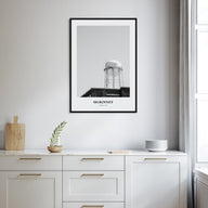 McKinney Portrait B&W Poster