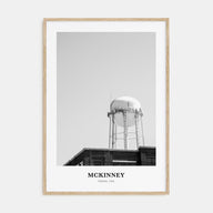 McKinney Portrait B&W Poster