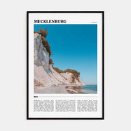 Mecklenburg-Vorpommern Travel Color Poster