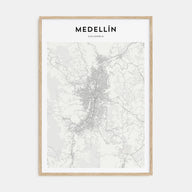 Medellín Map Portrait Poster