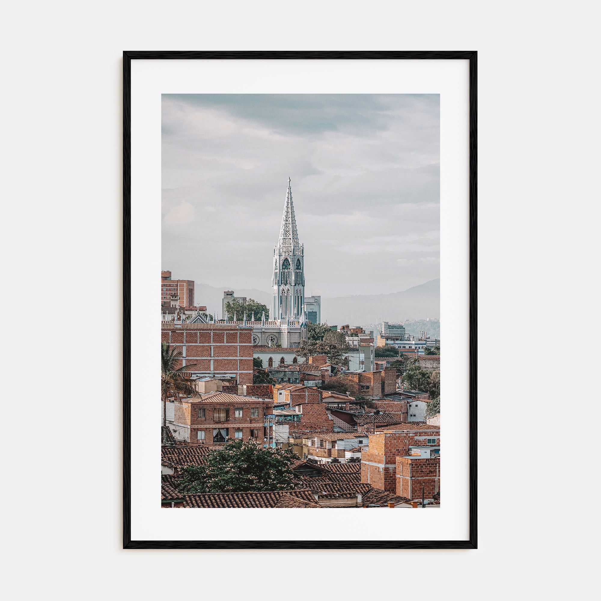 Medellín Photo Color Poster