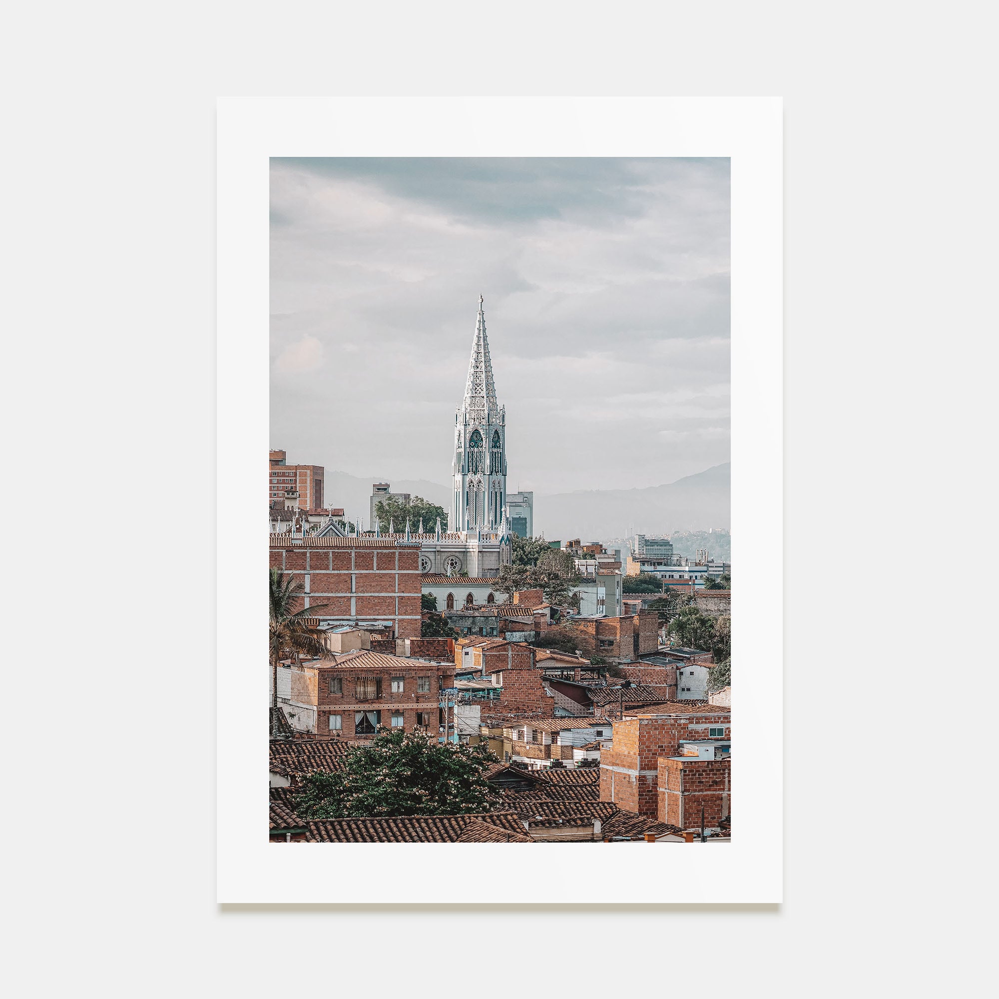 Medellín Photo Color Poster