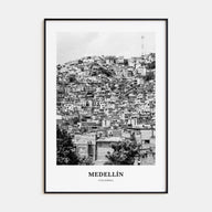 Medellín Portrait B&W No 1 Poster