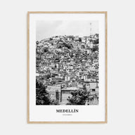 Medellín Portrait B&W No 1 Poster