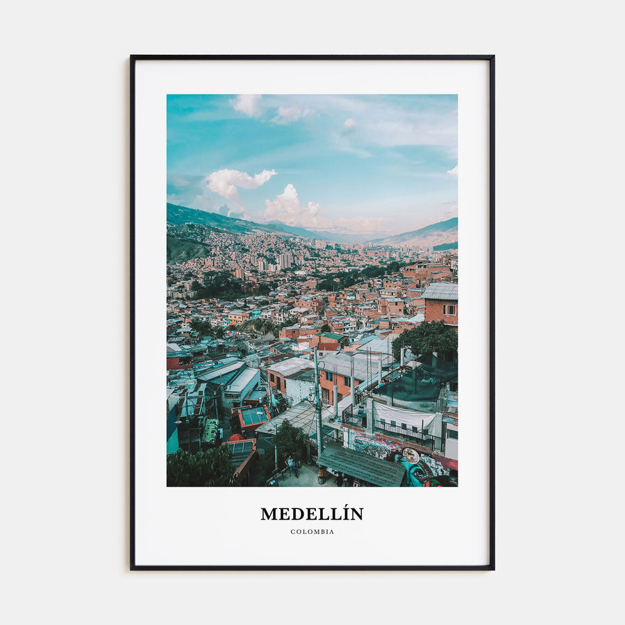 Medellín Portrait Color Poster
