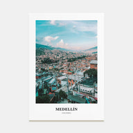 Medellín Portrait Color Poster