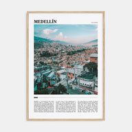 Medellín Travel Color Poster