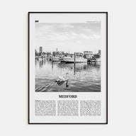 Medford, Massachusetts Travel B&W Poster