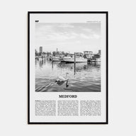 Medford, Massachusetts Travel B&W Poster