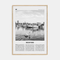 Medford, Massachusetts Travel B&W Poster