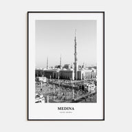 Medina Portrait B&W Poster
