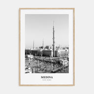 Medina Portrait B&W Poster