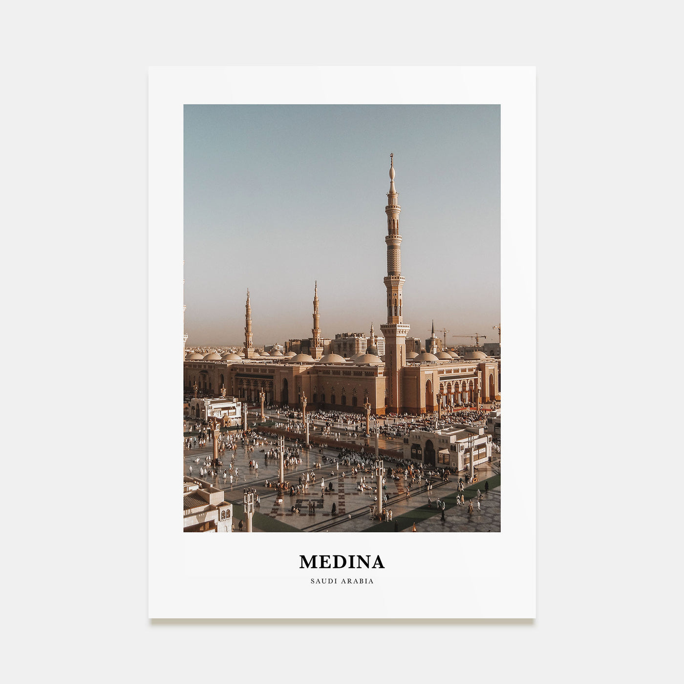Medina Portrait Color Poster
