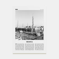 Medina Travel B&W Poster