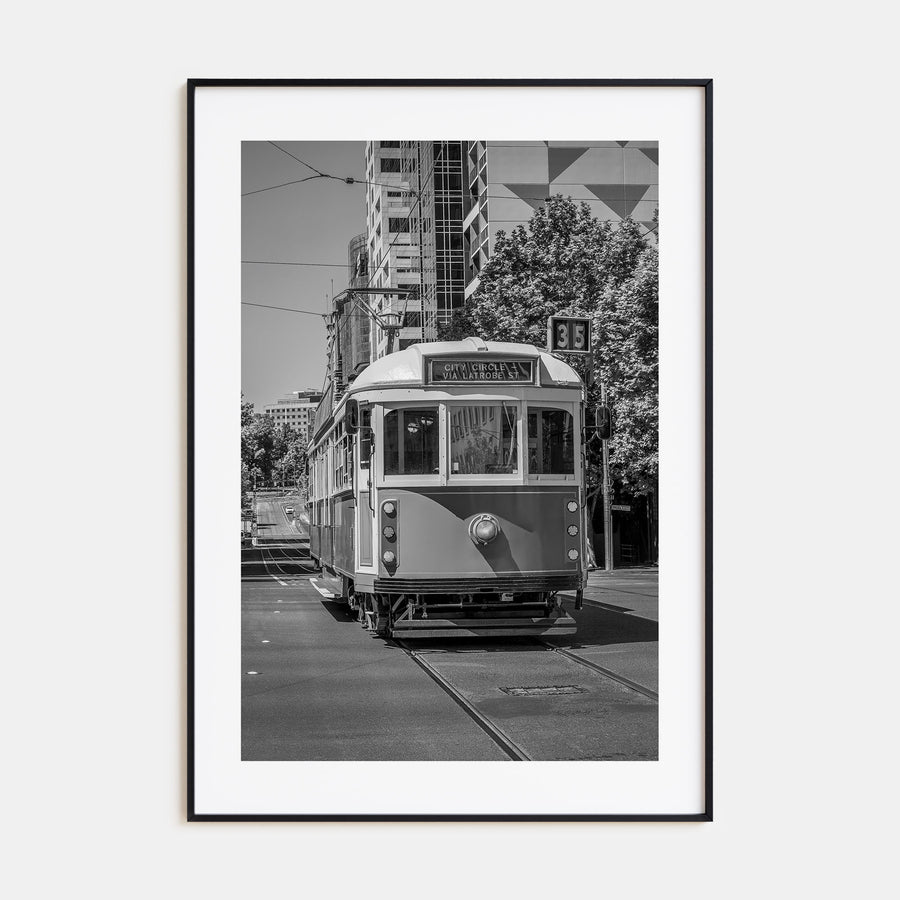 Melbourne, Australia Photo B&W No 3 Poster