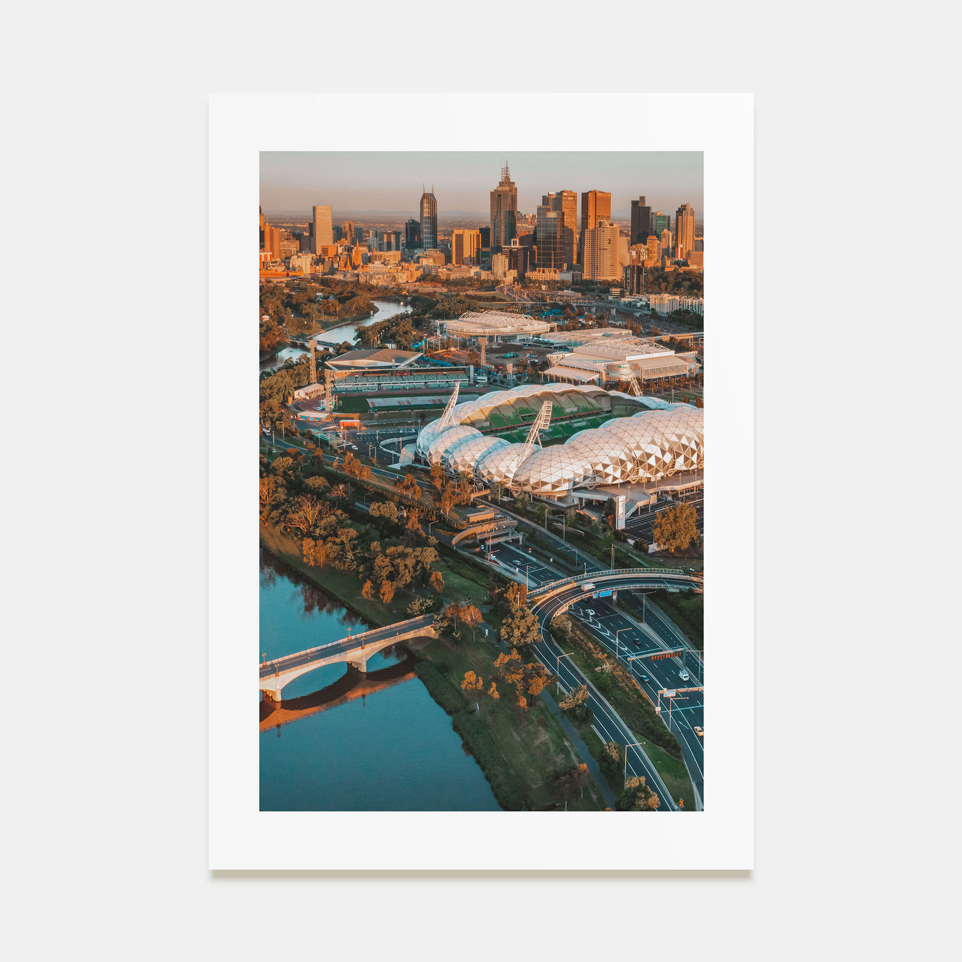 Melbourne, Australia Photo Color No 2 Poster