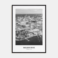 Melbourne, Florida Portrait B&W Poster