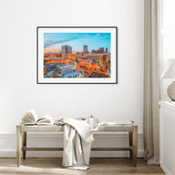 Memphis Landscape Color Poster