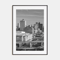 Memphis Photo B&W No 1 Poster