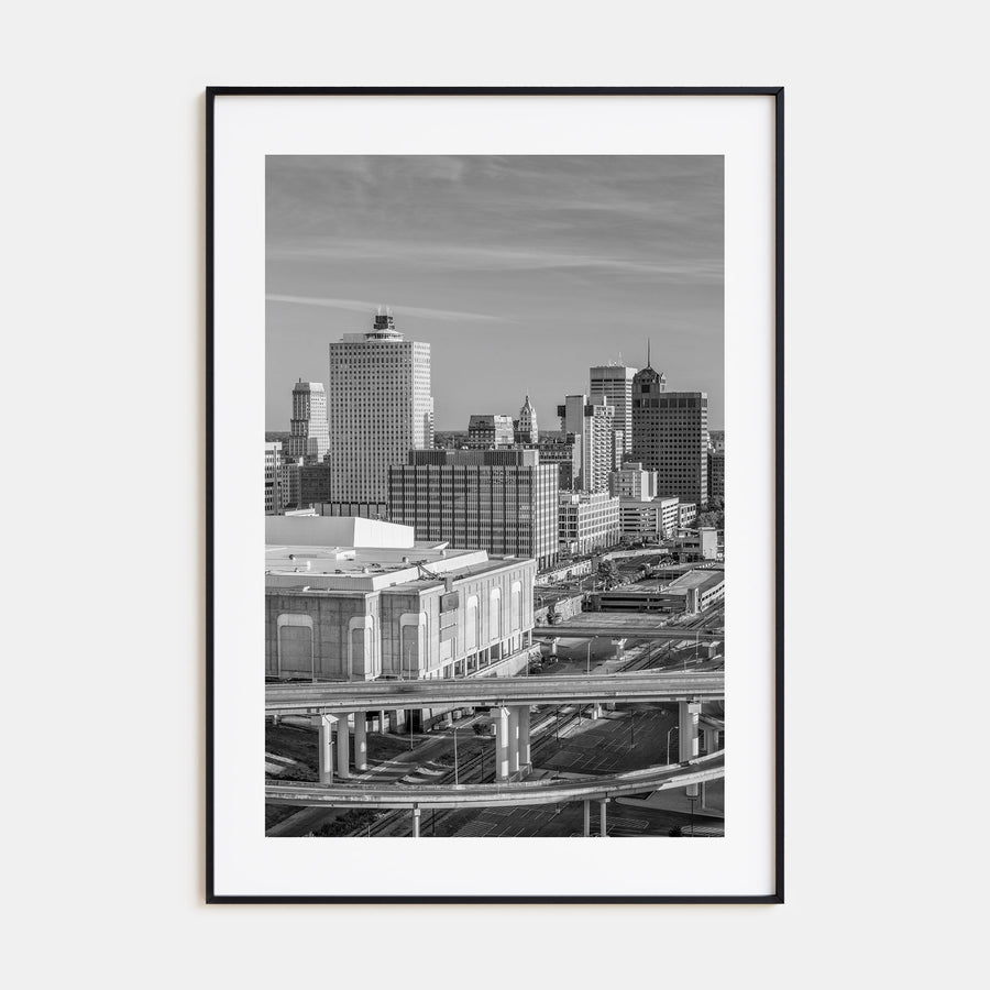 Memphis Photo B&W No 1 Poster