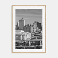 Memphis Photo B&W No 1 Poster