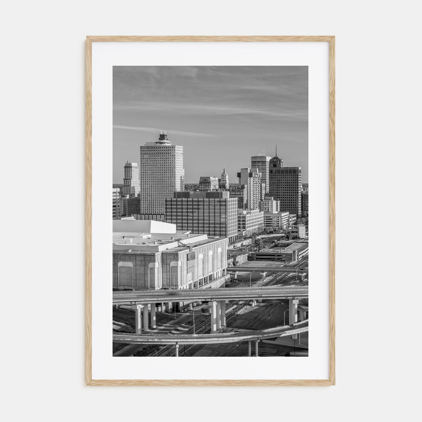 Memphis Photo B&W No 1 Poster