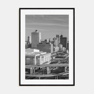 Memphis Photo B&W No 1 Poster