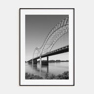 Memphis Photo B&W No 2 Poster