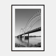 Memphis Photo B&W No 2 Poster