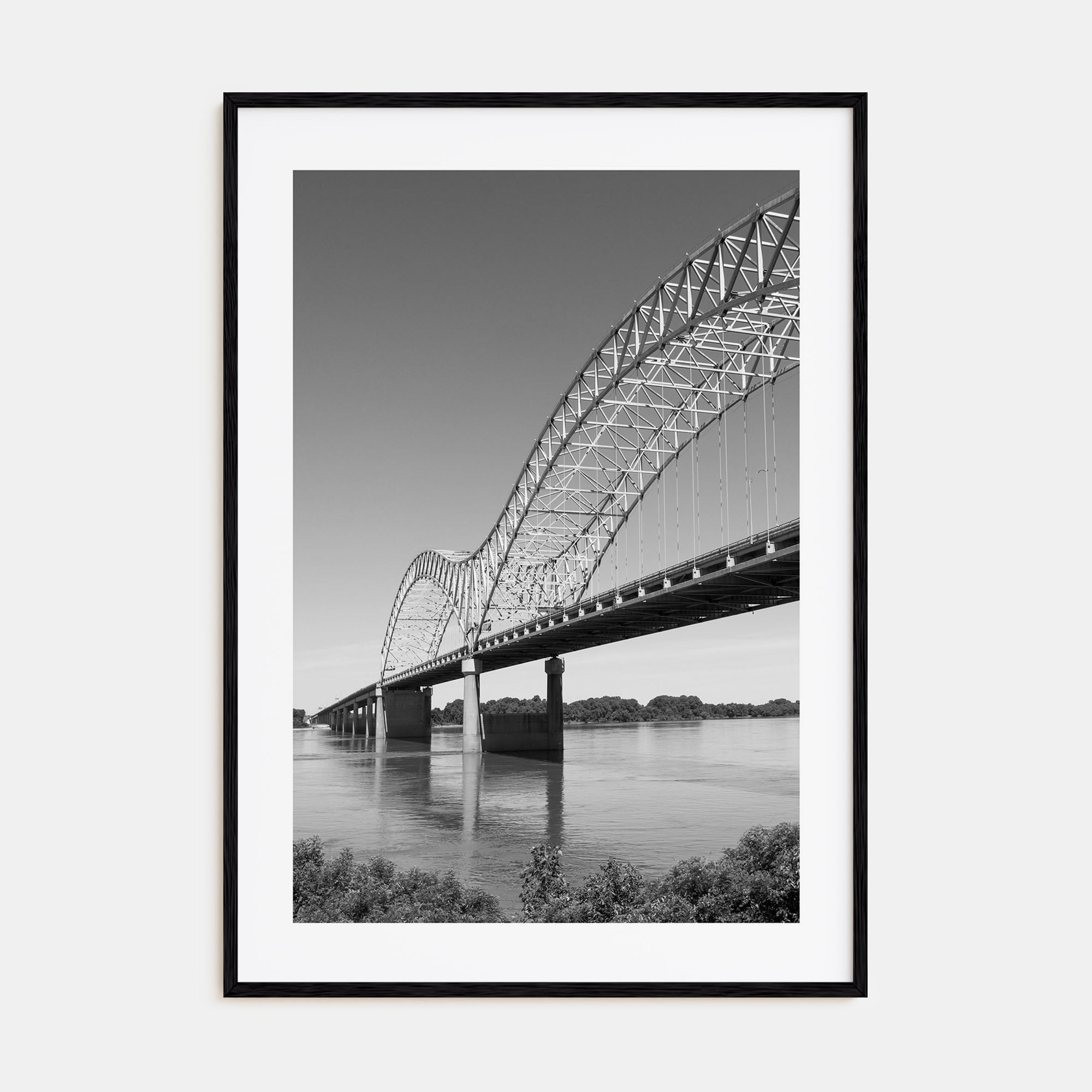 Memphis Photo B&W No 2 Poster
