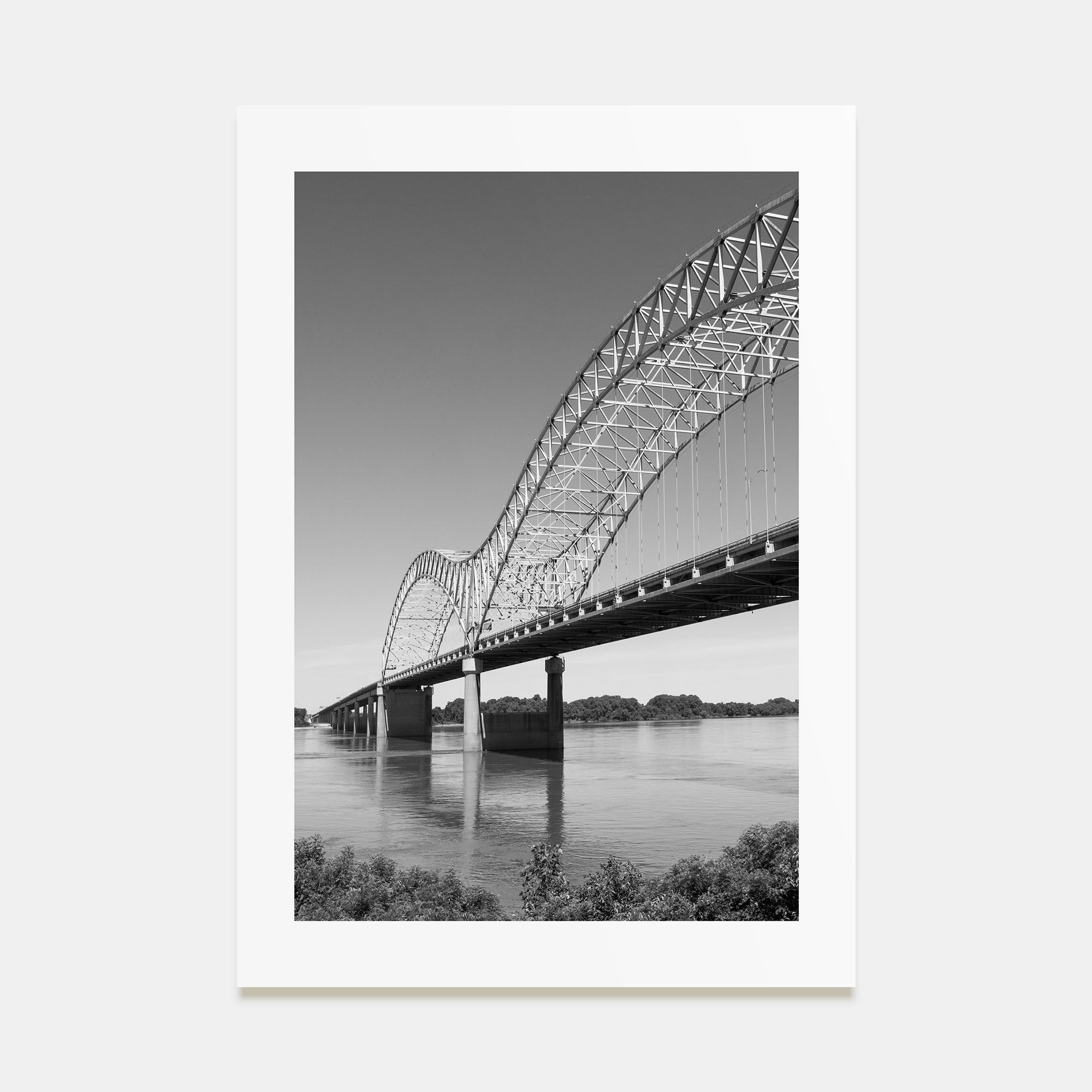 Memphis Photo B&W No 2 Poster
