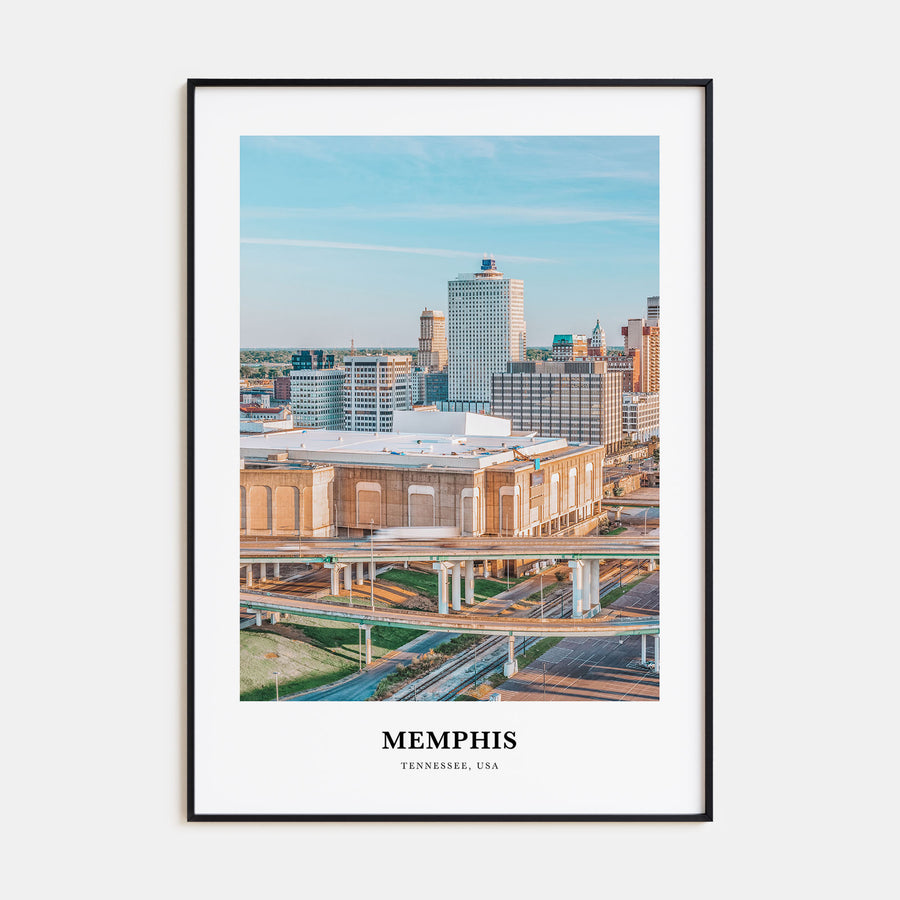 Memphis Portrait Color Poster