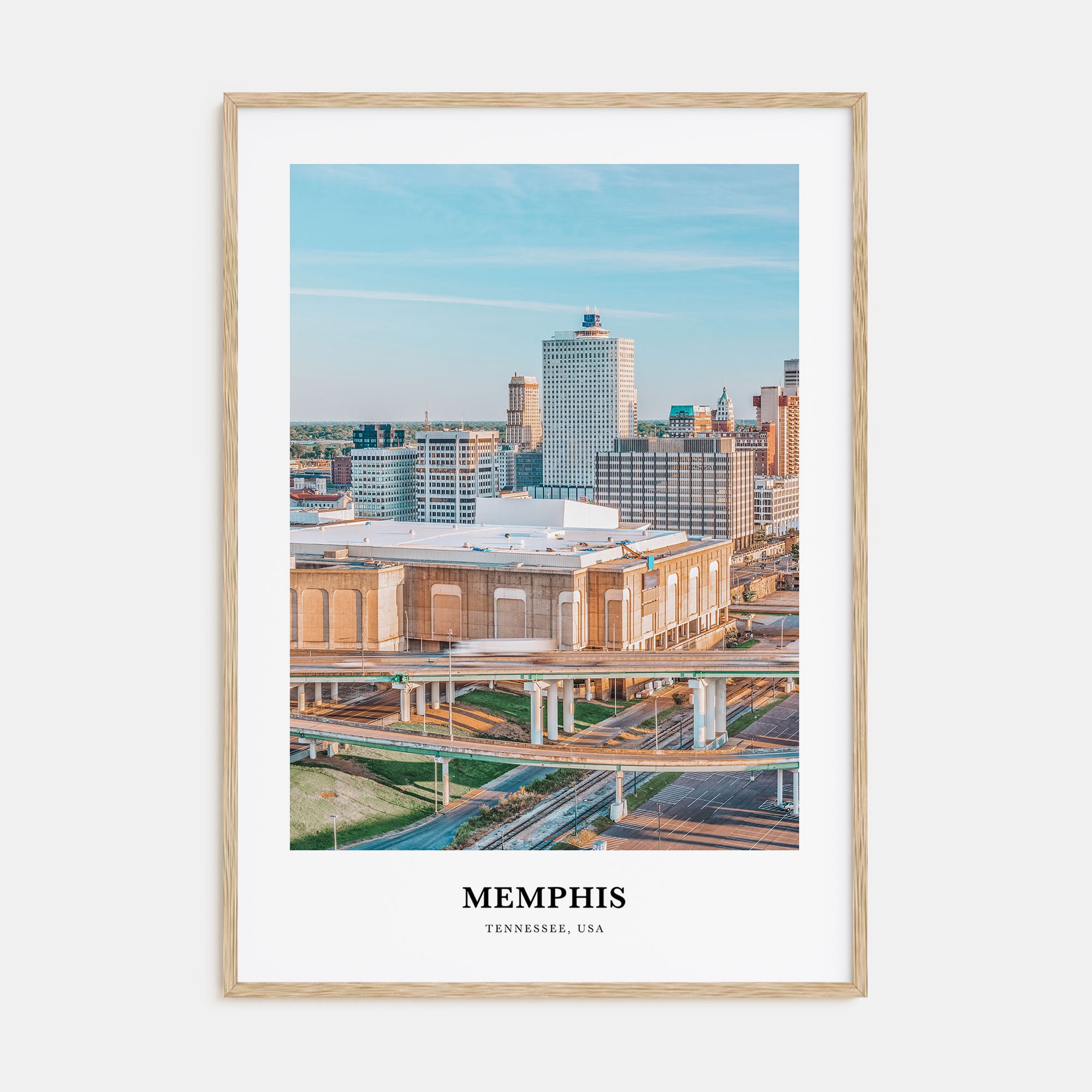 Memphis Portrait Color Poster