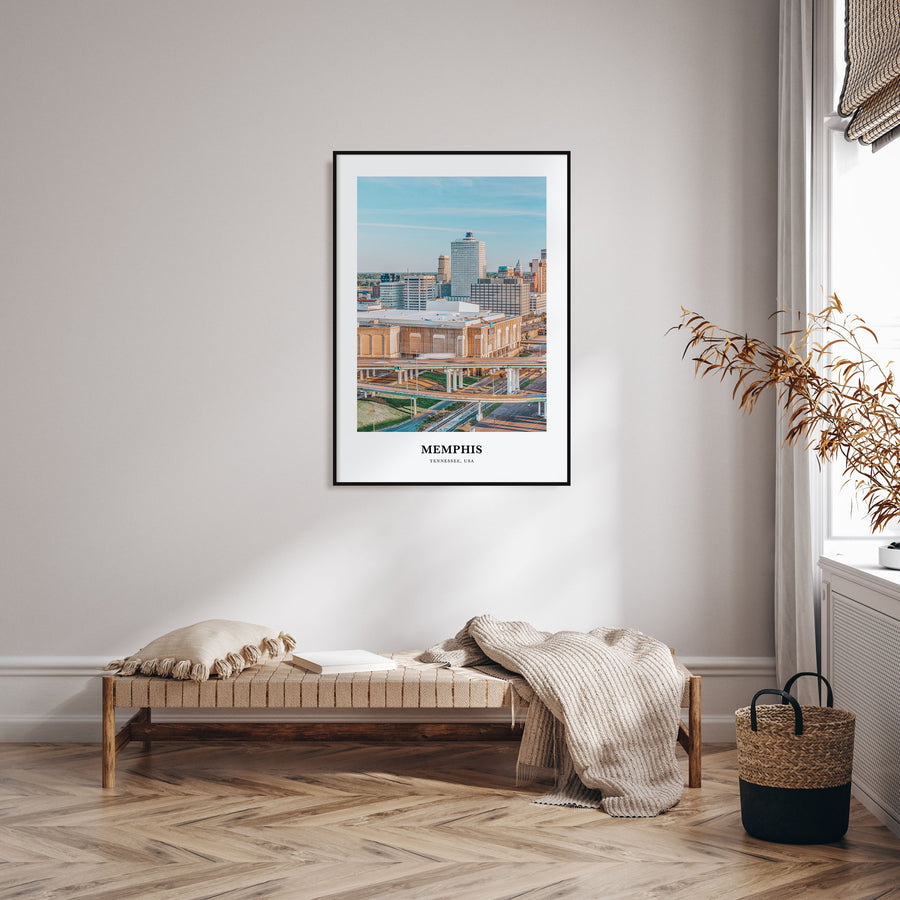 Memphis Portrait Color Poster