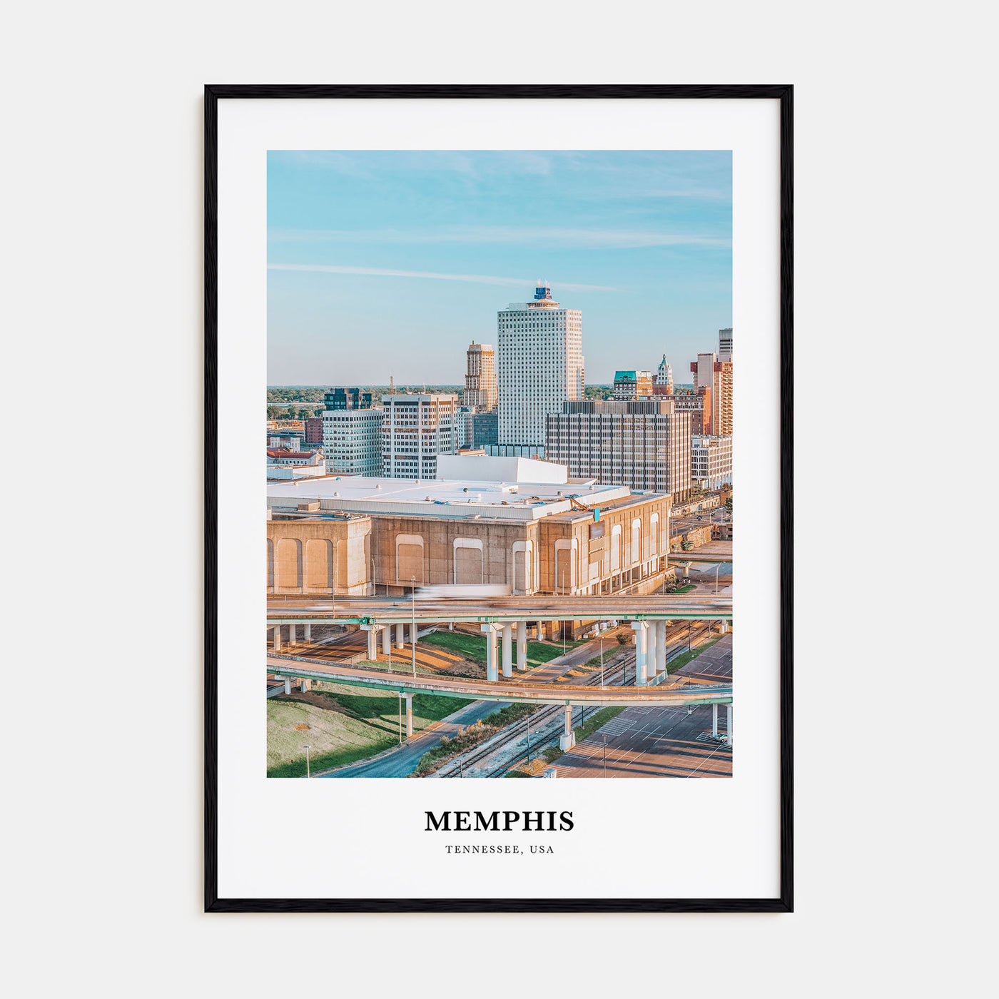 Memphis Portrait Color Poster