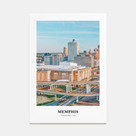 Memphis Portrait Color Poster