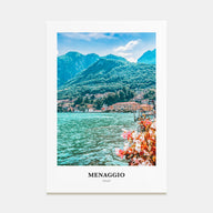 Menaggio Portrait Color Poster