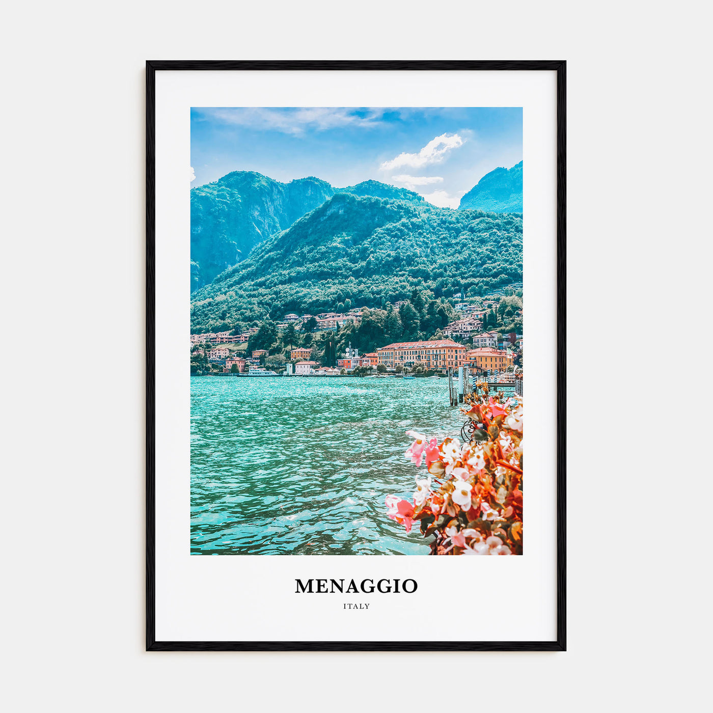 Menaggio Portrait Color Poster