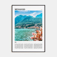 Menaggio Travel Color Poster