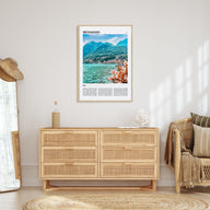 Menaggio Travel Color Poster