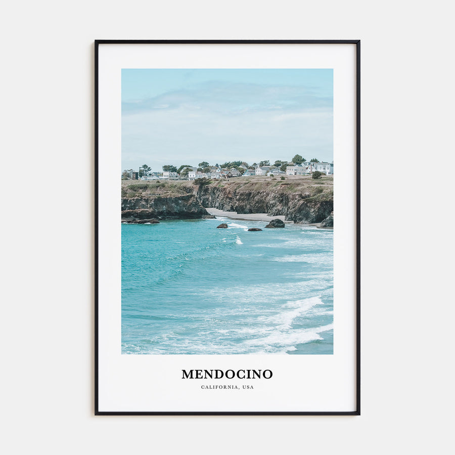Mendocino Portrait Color Poster