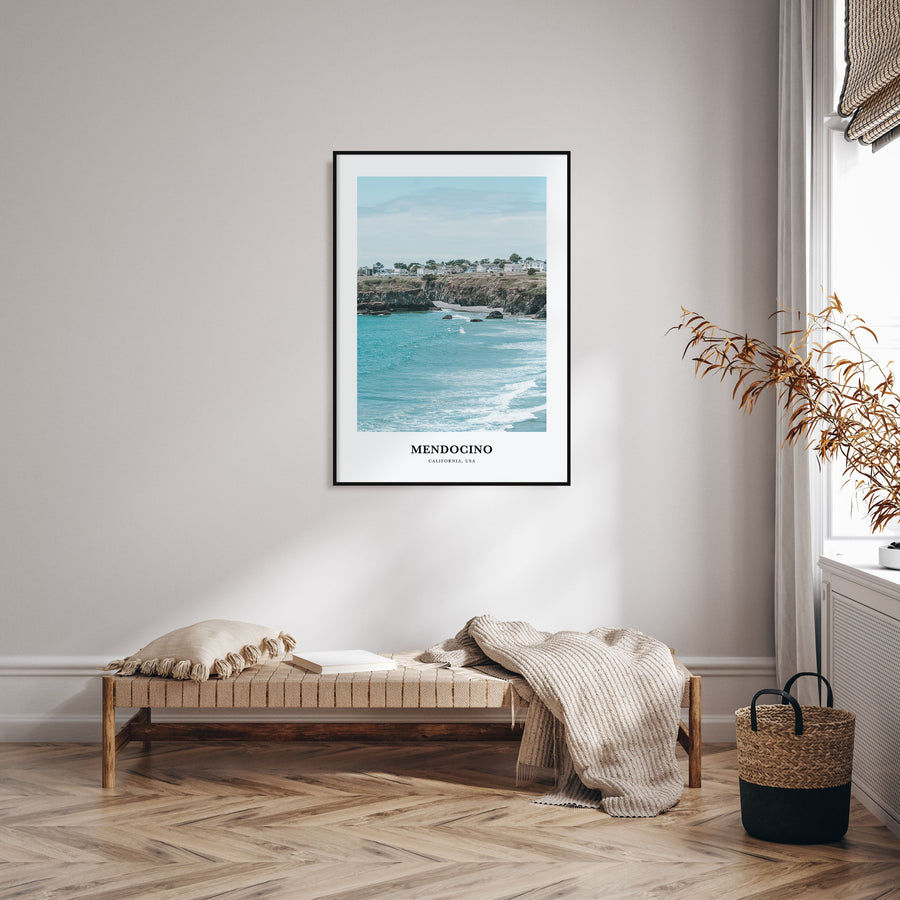 Mendocino Portrait Color Poster