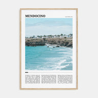 Mendocino Travel Color Poster