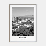 Mendoza Portrait B&W Poster