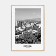 Mendoza Portrait B&W Poster