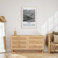 Menifee Travel B&W Poster