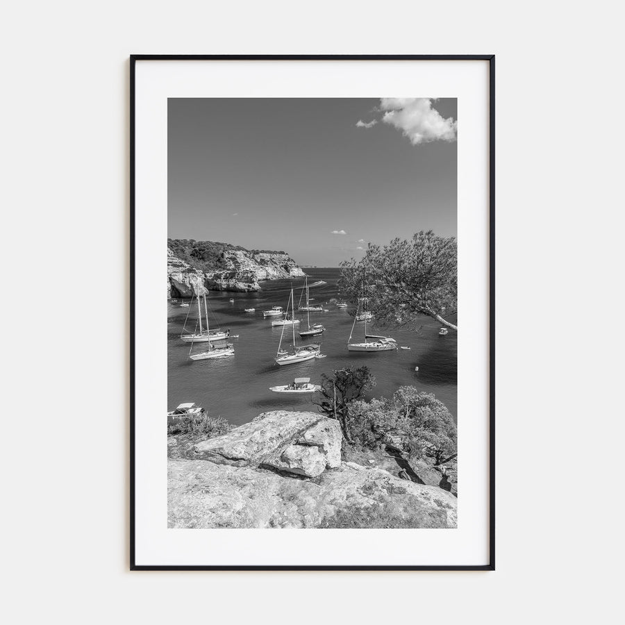 Menorca Photo B&W Poster