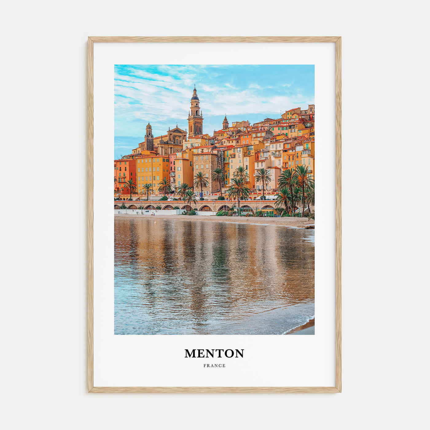 Menton Portrait Color Poster