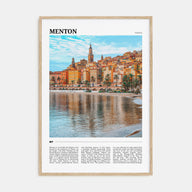 Menton Travel Color Poster