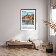 Menton Travel Color Poster